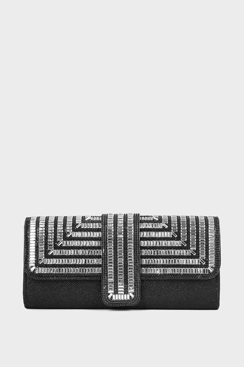 Envelope Clutch B20774-Black