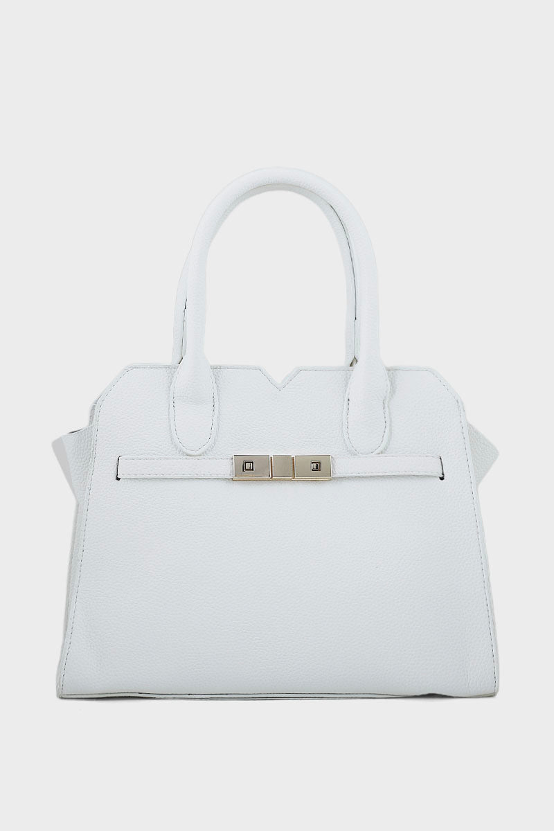 Formal Tote Hand Bags BH0022-White