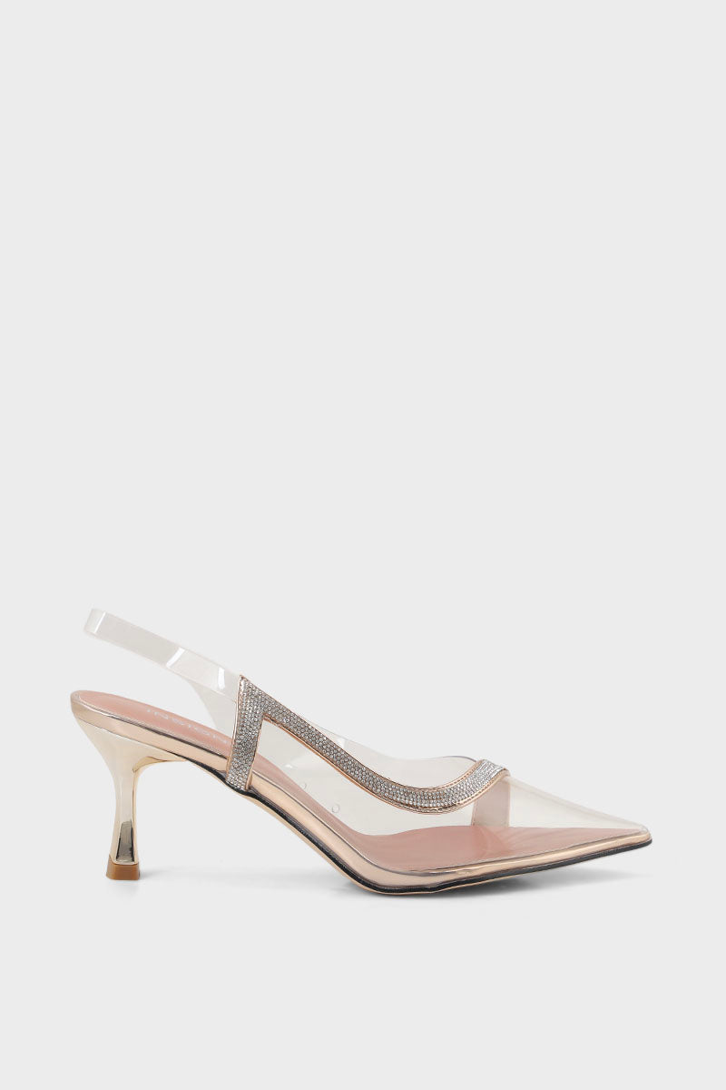 Formal Sling Back I47276-Rose Gold