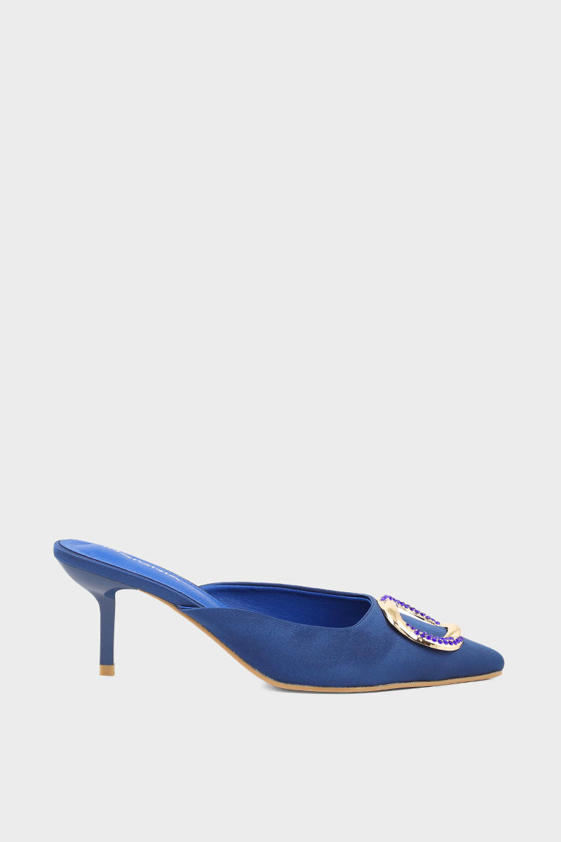 Women Formal Mule I95002-Royal Blue