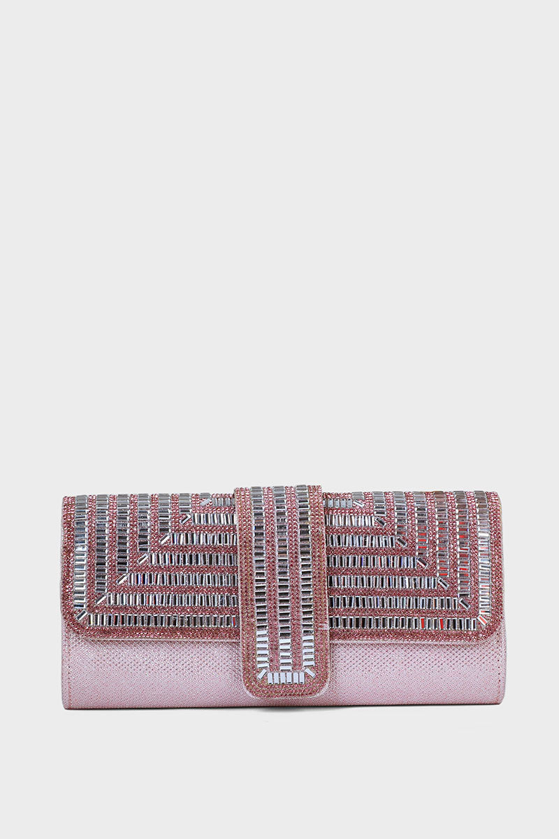 Envelope Clutch B20774-Peach