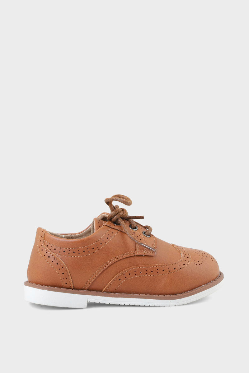 Boys Formal Derby Q10008-Tan