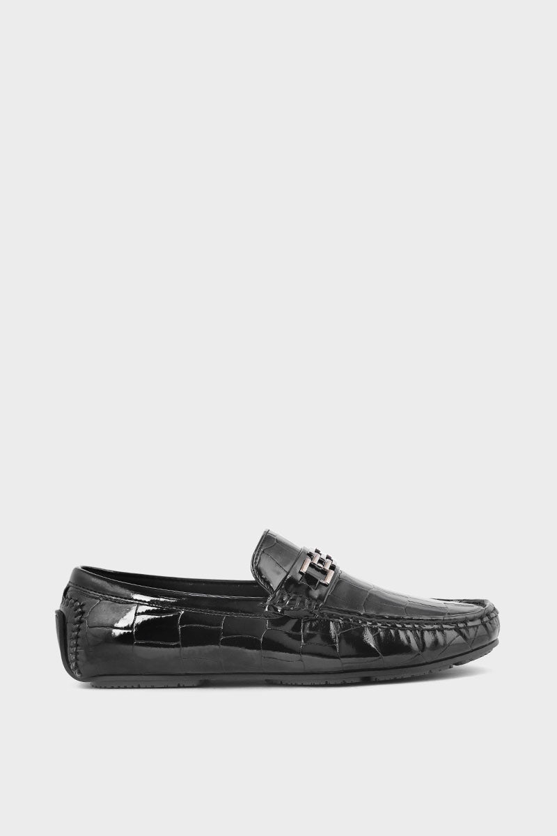 Men Casual Moccasin MC4005-Black