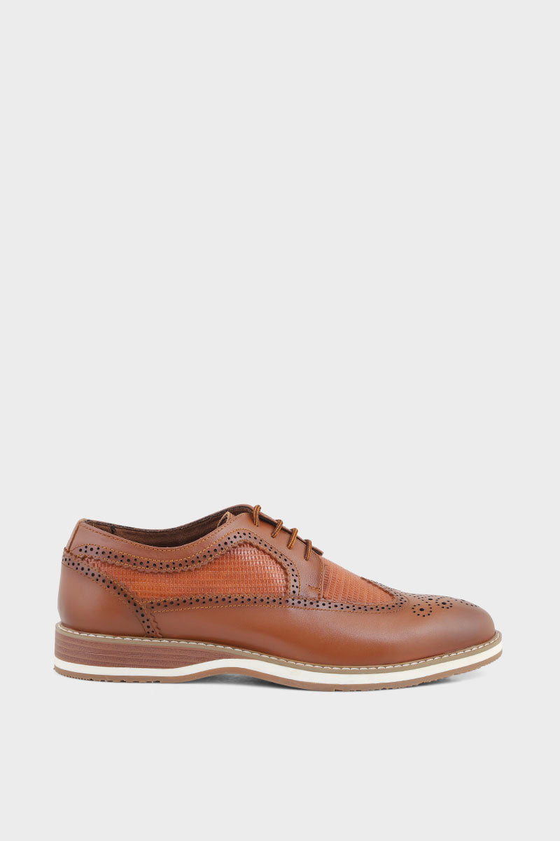 Men Formal Derby MF7500-Tan