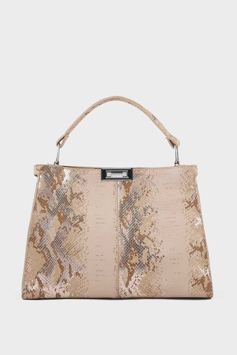 Top Handle Hand Bags BH0069-Beige