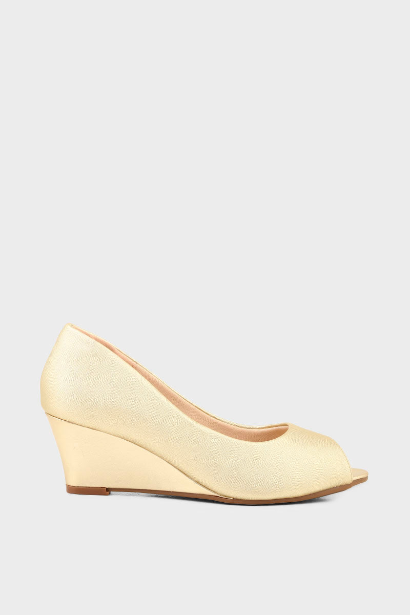 Formal Peep Toes I44501-Golden