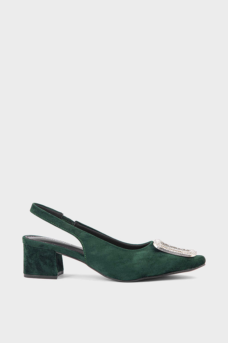 Party Wear Mule IP8507-Botl Green