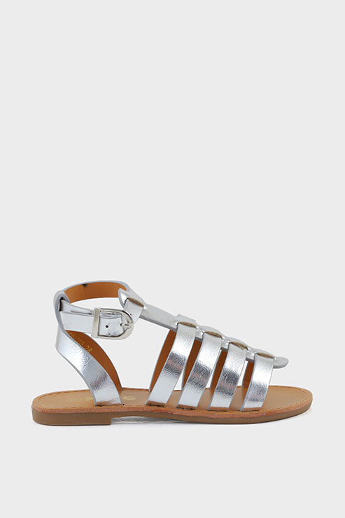 Girls Casual Sandal GQ1008-Silver