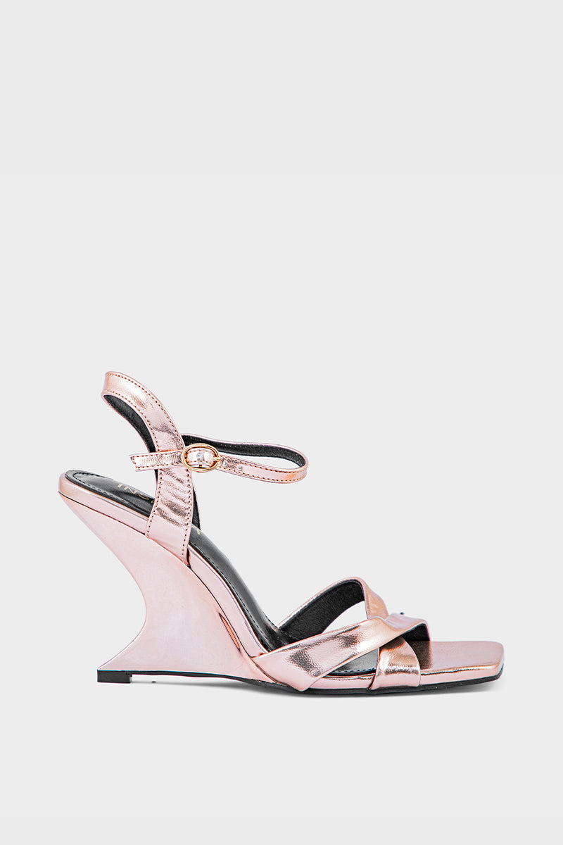 Party Wear Sandal IP2017-Rose Gold