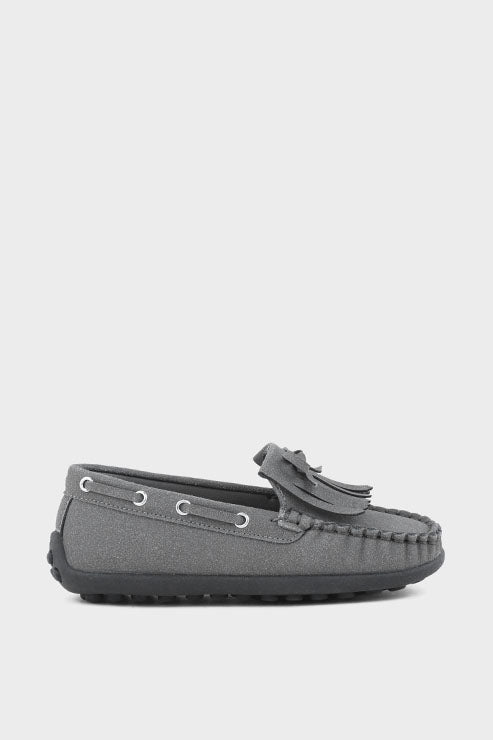 Boys Casual Moccasin BC7001-Grey