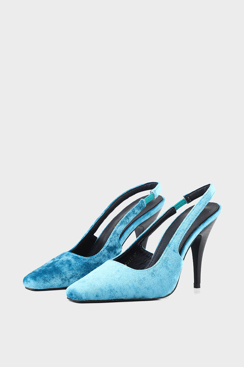 Formal Sling Back I47311-Teal Blue