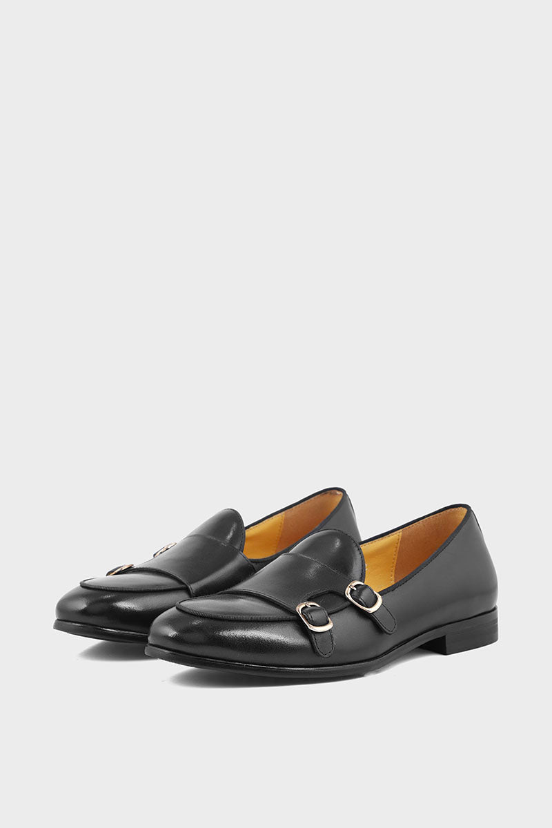 Men Formal Loafers M38107-Black