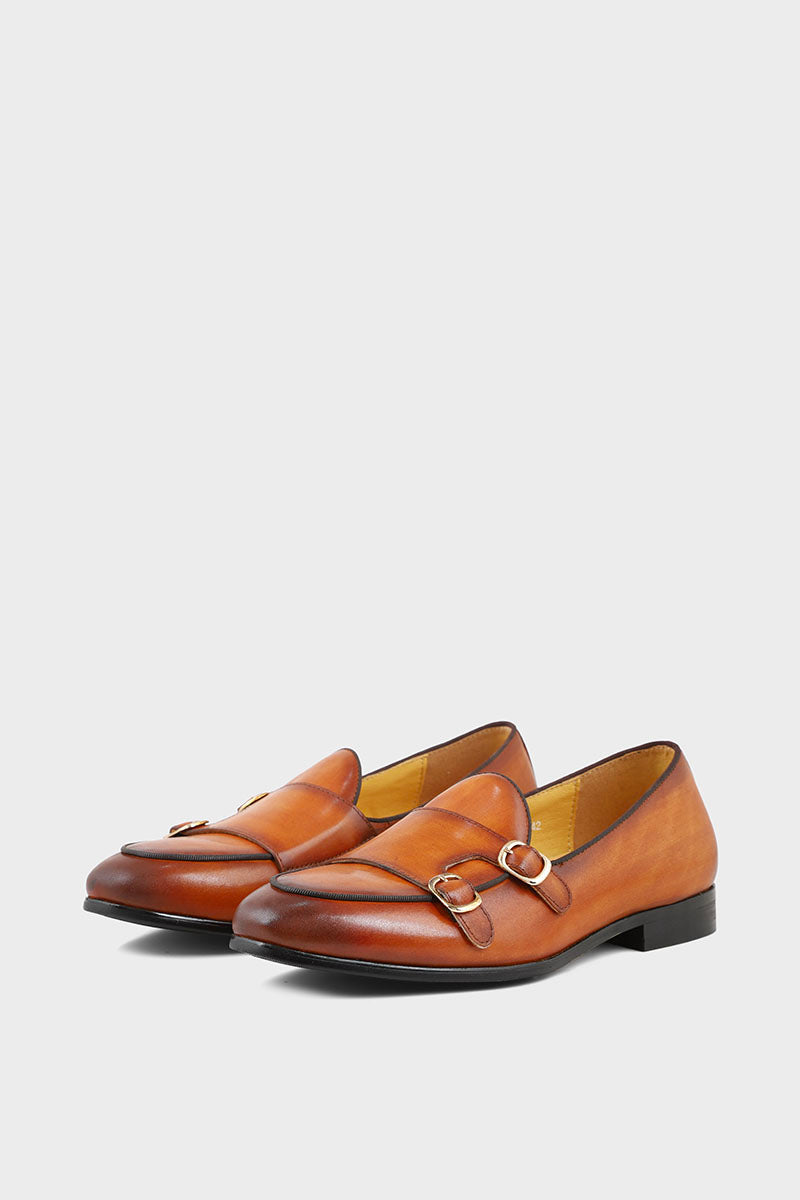 Men Formal Loafers M38107-Tan