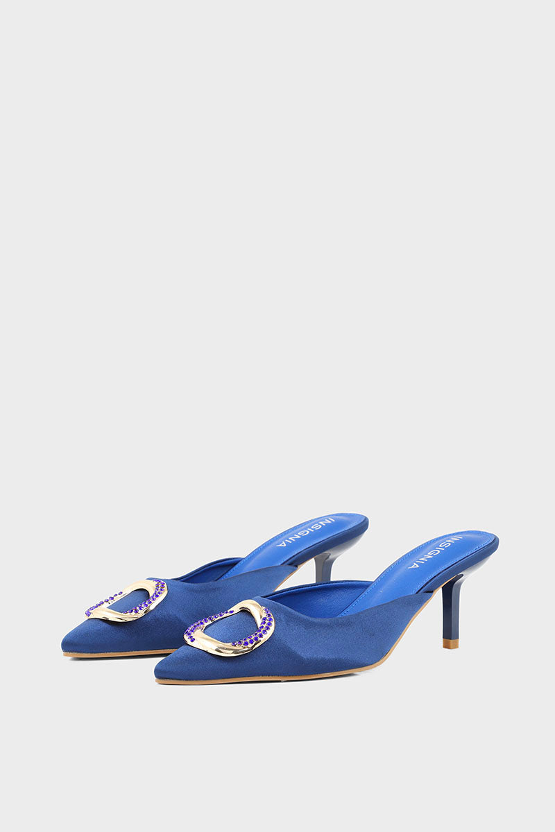 Women Formal Mule I95002-Royal Blue