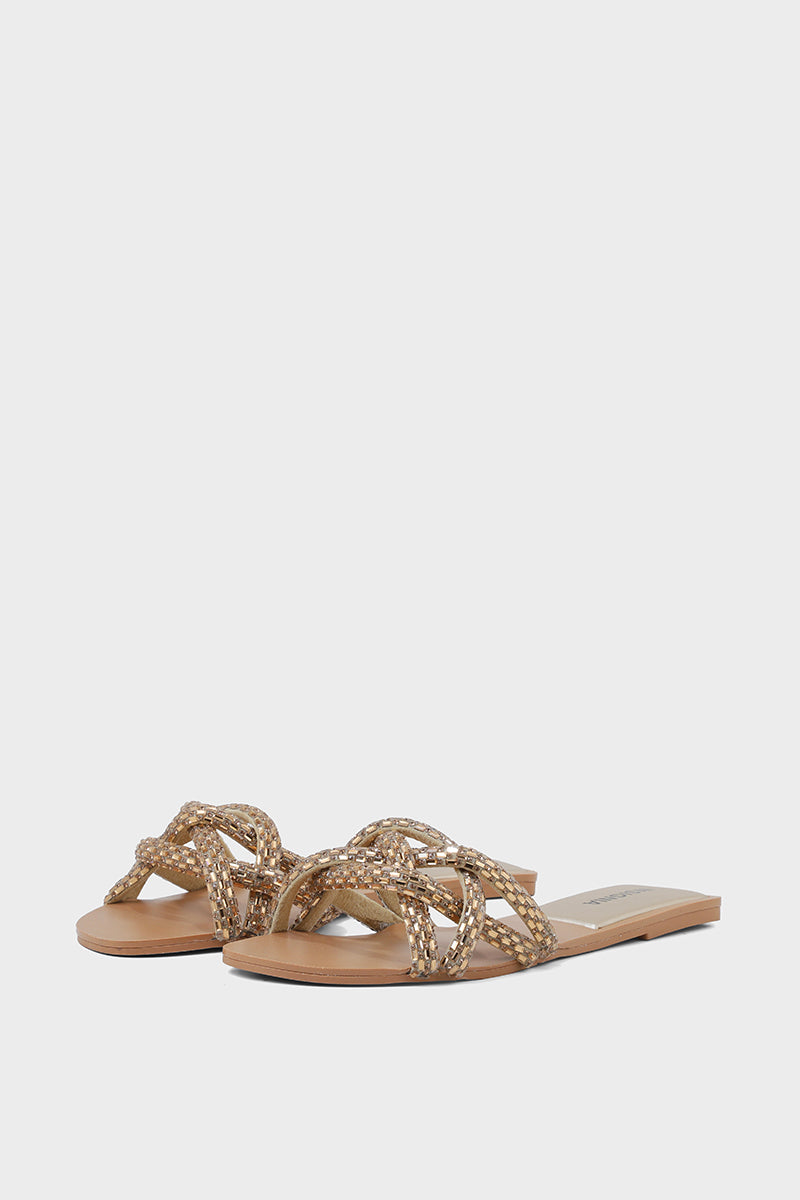 Formal Slip On I38655-Golden