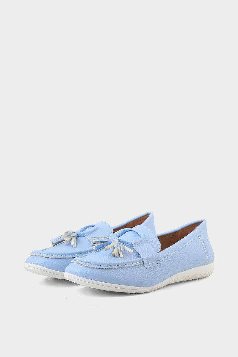 Casual Moccasin I41457-Ice Blue