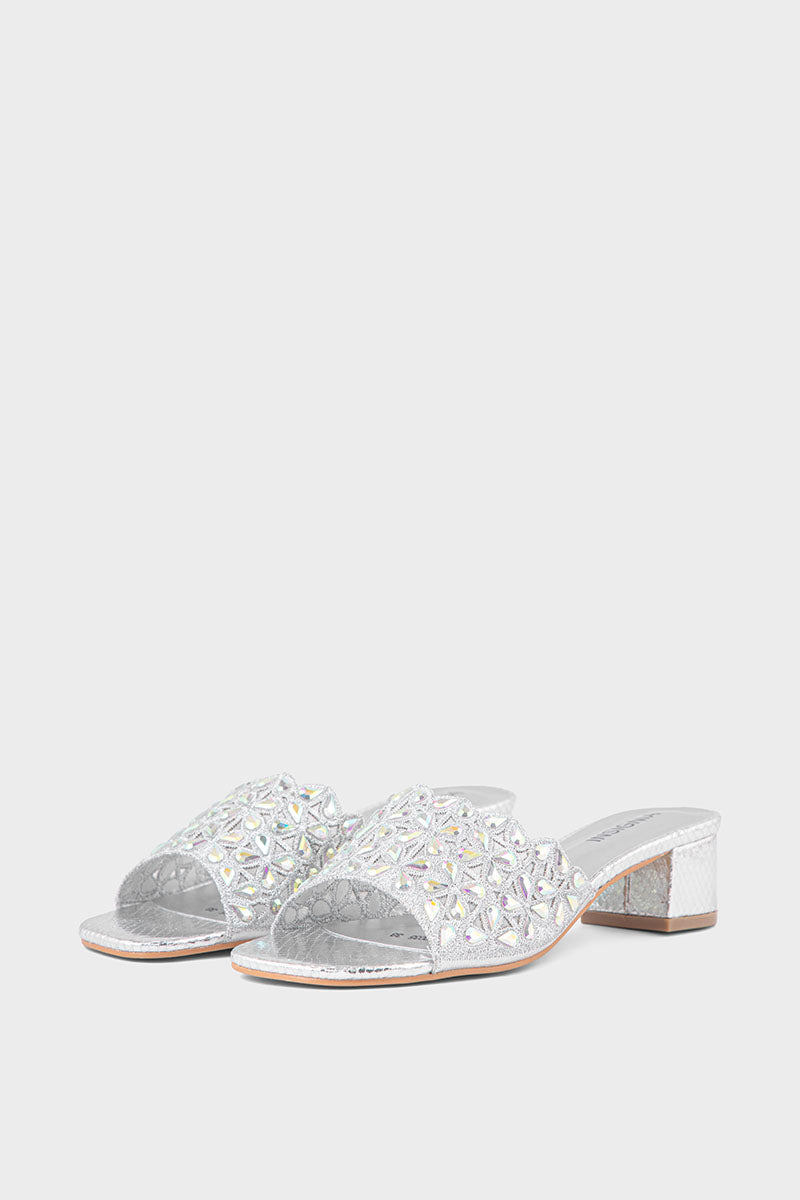 Party Wear Slip On IP0035-Silver