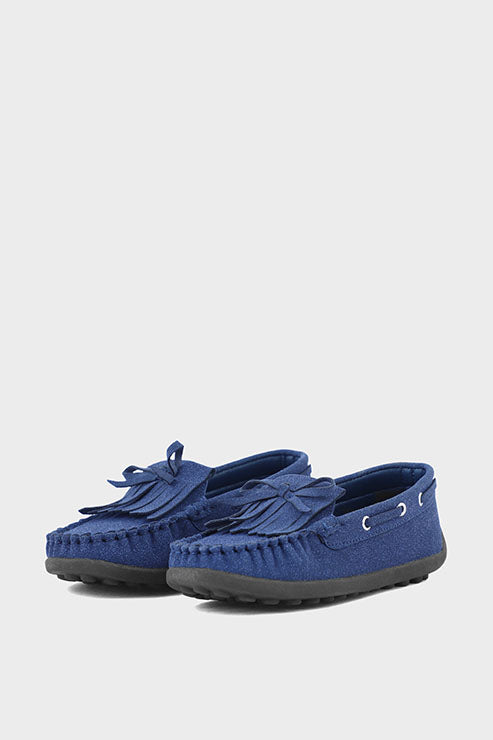 Boys Casual Moccasin BC7001-Navy