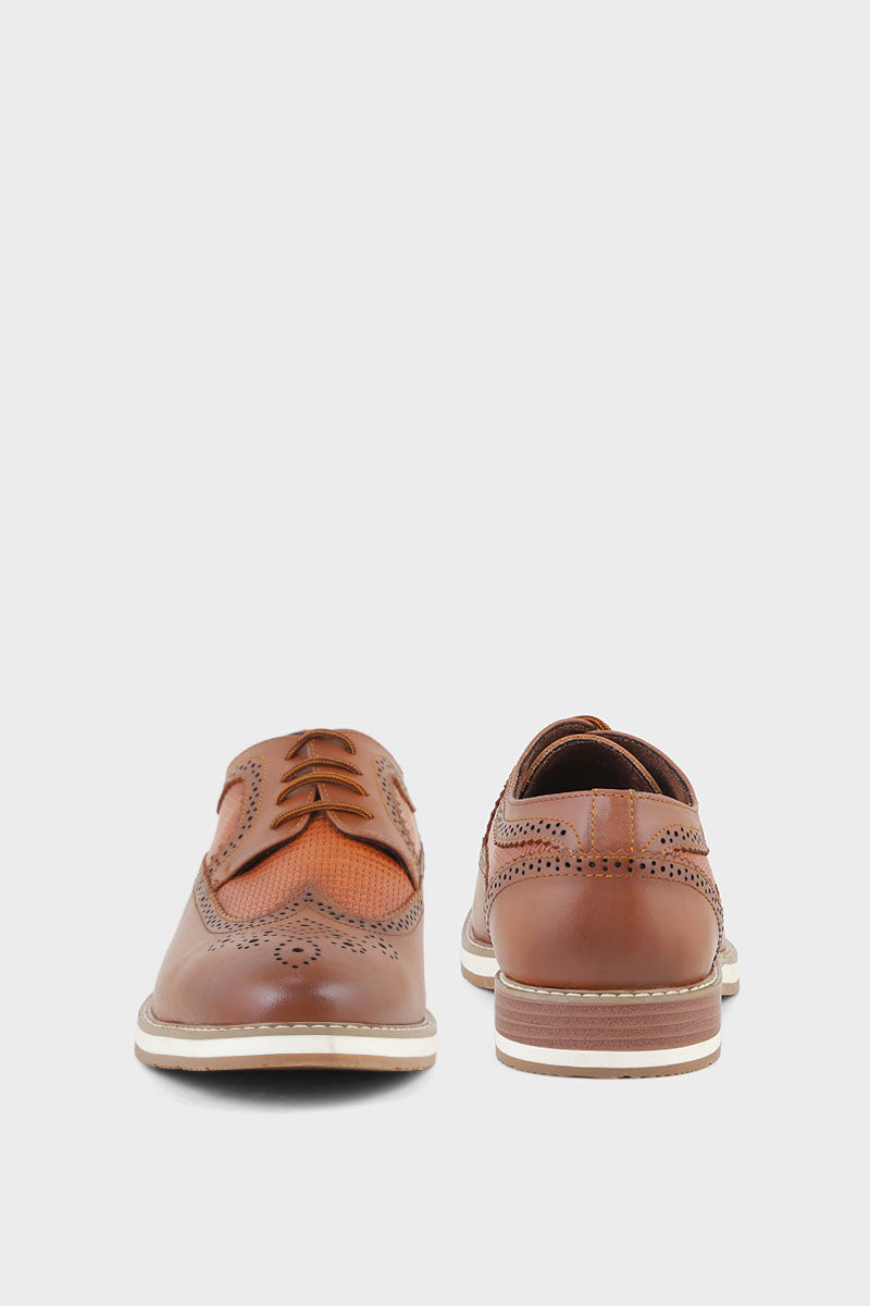 Men Formal Derby MF7500-Tan