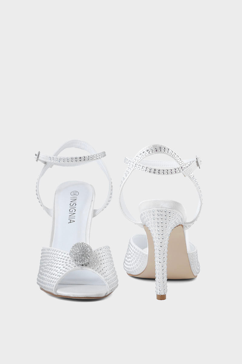 Party Wear Sandal IP2005-White