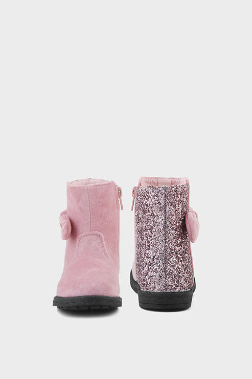 Girls Formal Boots Q10018-Pink