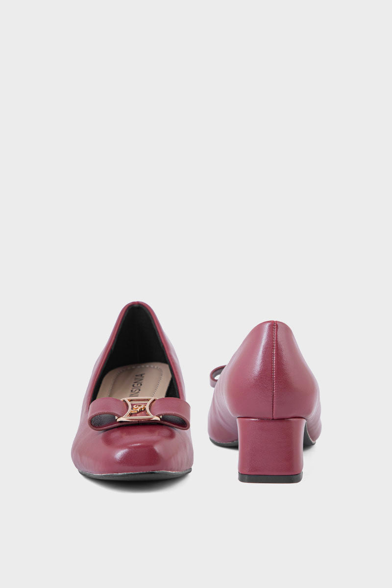 Formal Court Shoes IF5011-Burgundy