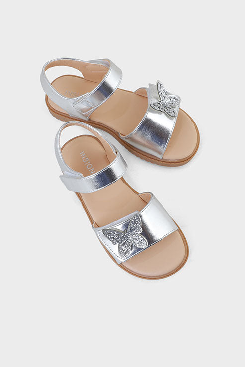 Girls Casual Sandal GQ1012-Silver