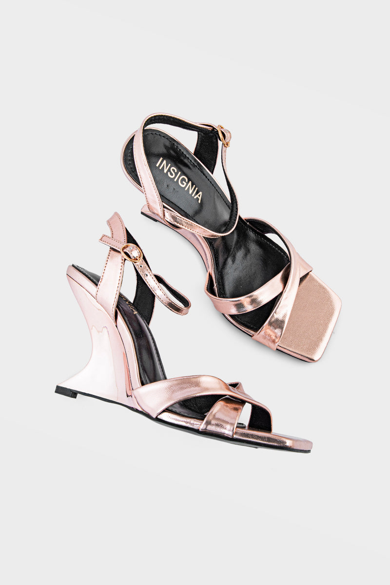 Party Wear Sandal IP2017-Rose Gold