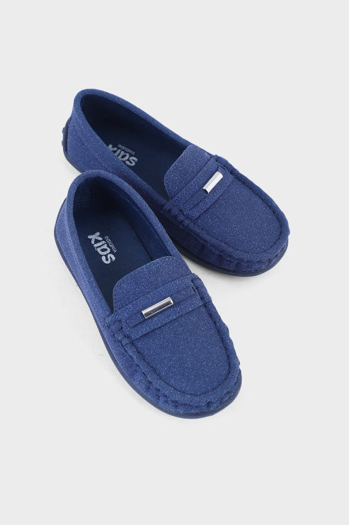 Boys Casual Moccasin BC7004-Navy