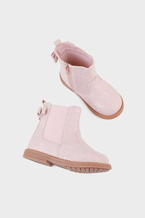 Girls Formal Boots Q10016-Pink