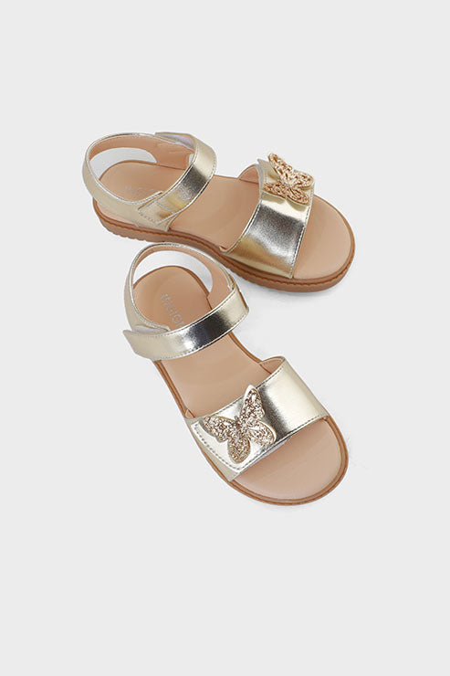 Girls Casual Sandal GQ1012-Golden