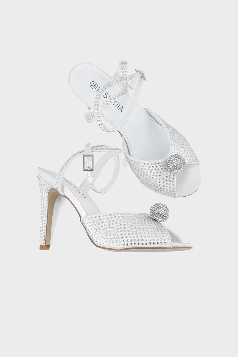 Party Wear Sandal IP2005-White