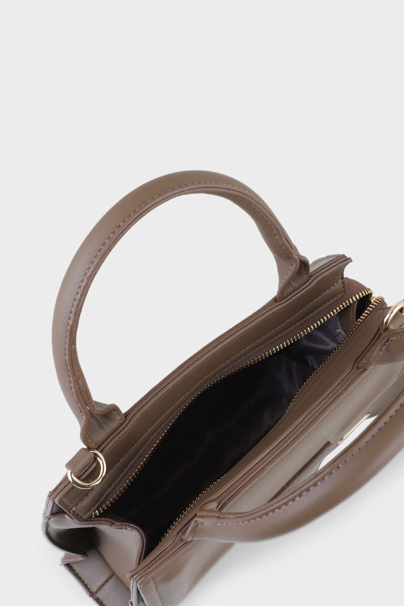 Hobo Hand Bags B15149-Brown