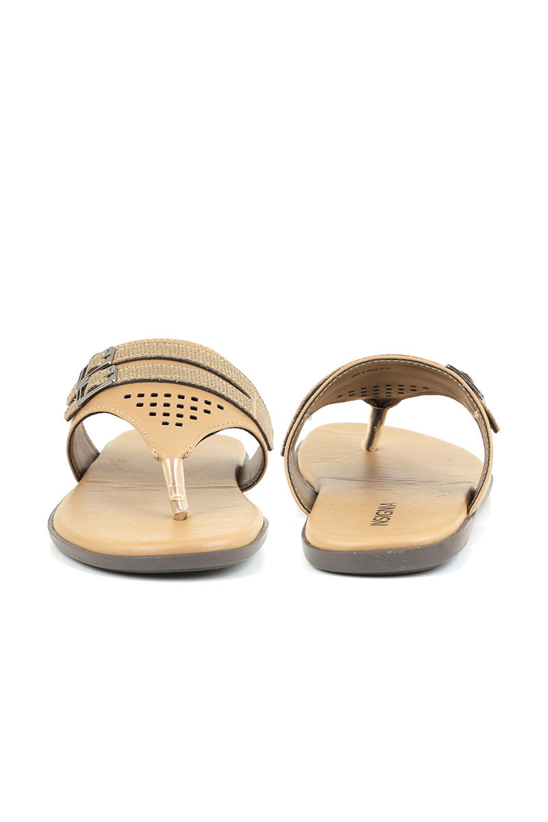 Men Casual Slipper M10022-Fawn