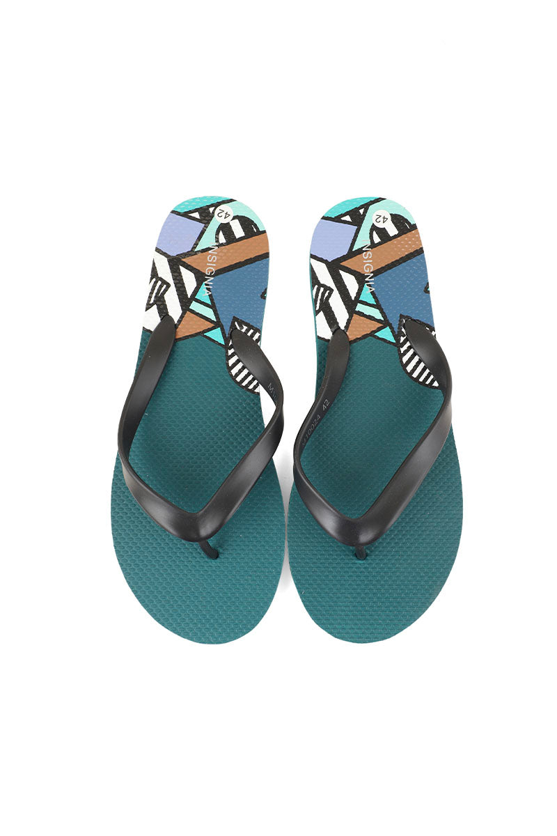 Men Casual Flip Flop M10024-Blue