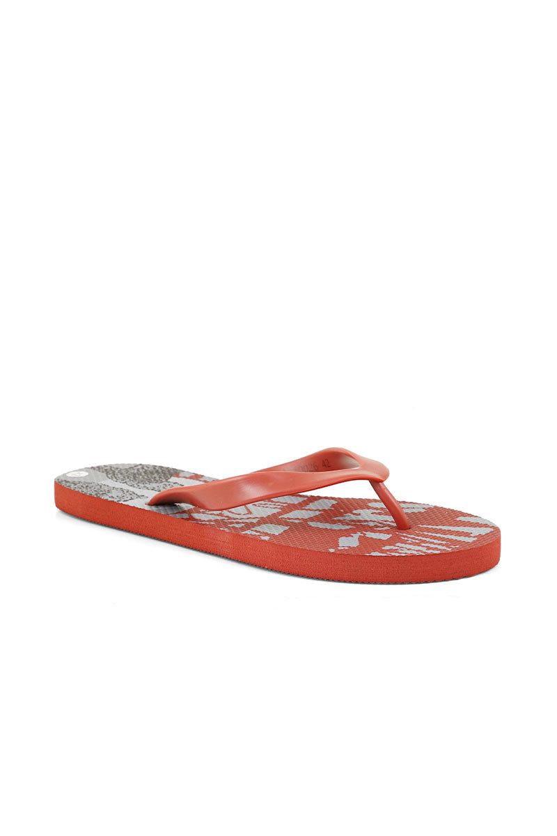 Men Casual Flip Flop M10026-Red