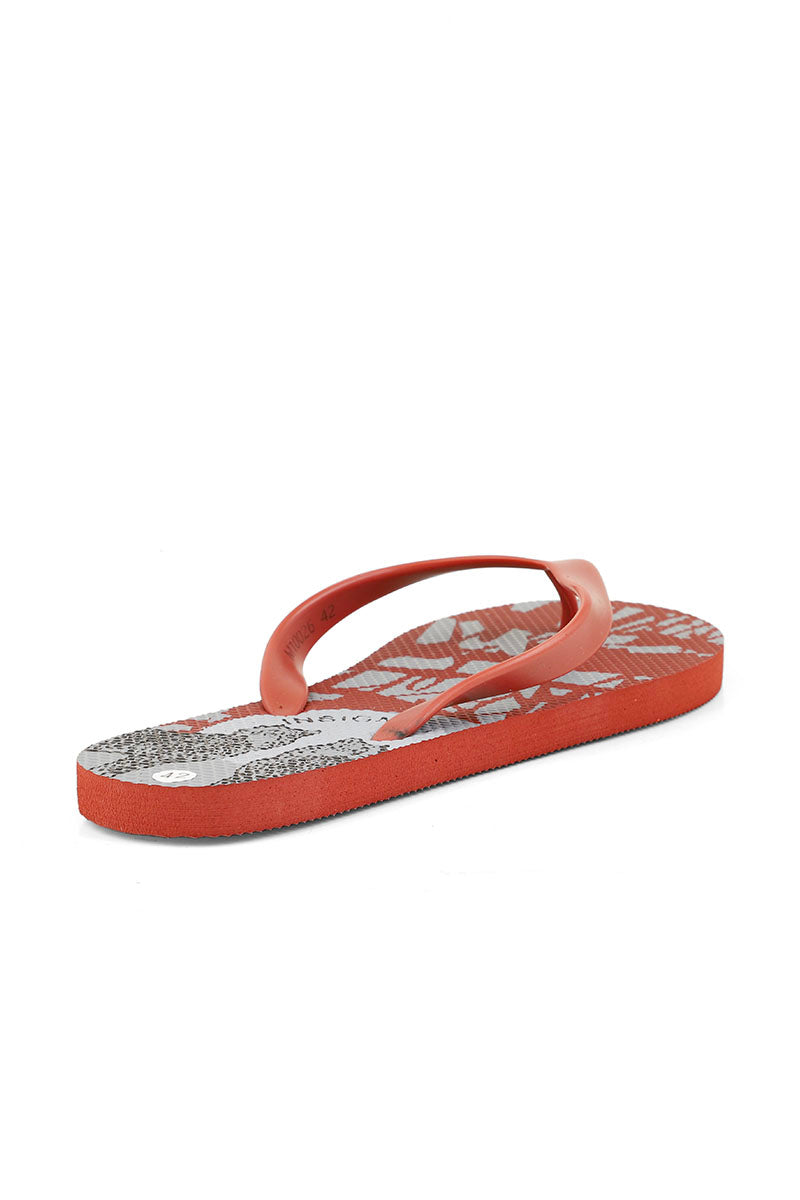 Men Casual Flip Flop M10026-Red