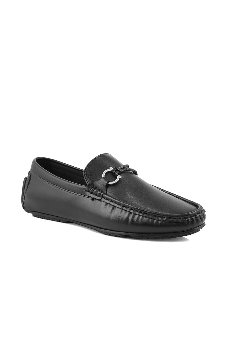 Men Casual Driving Mocs M26073-Black