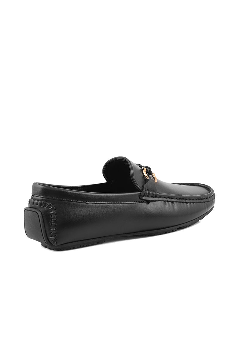 Men Casual Driving Mocs M26073-Black