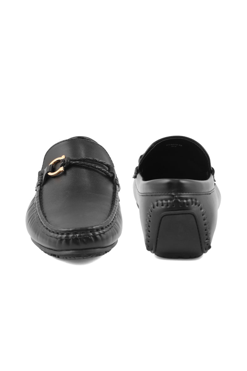 Men Casual Driving Mocs M26073-Black