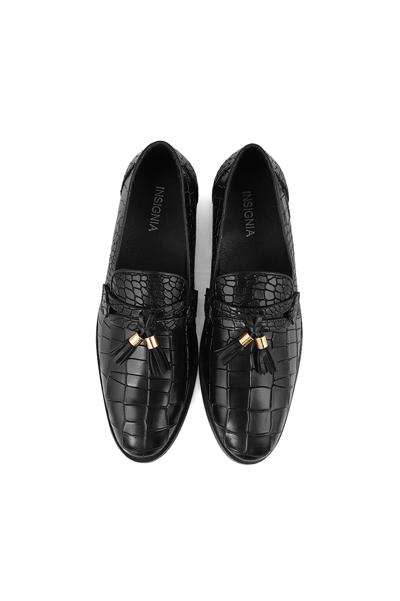 Men Formal Loafers M38095-Black