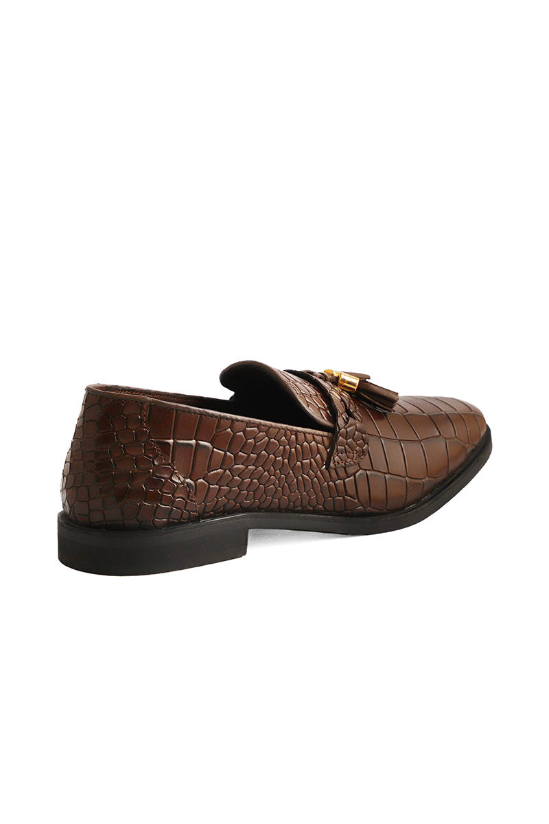 Men Formal Loafers M38095-Brown